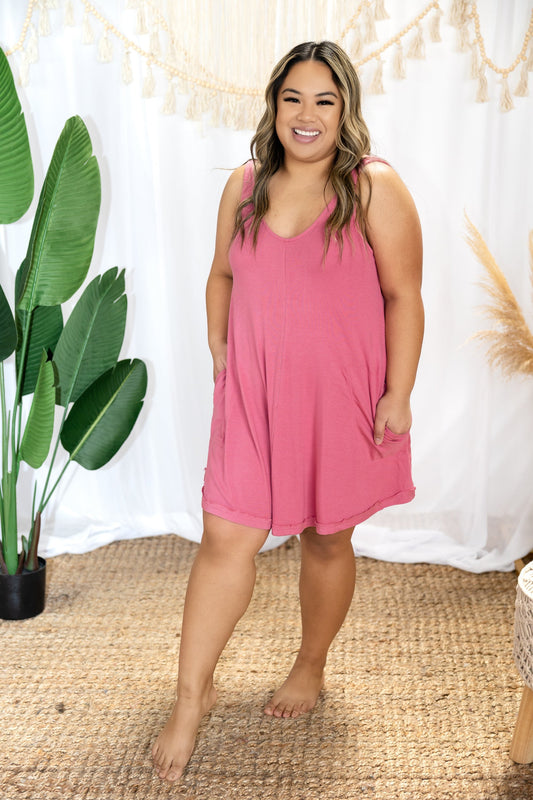 Davi & Dani Swing Life Away Tunic Dress