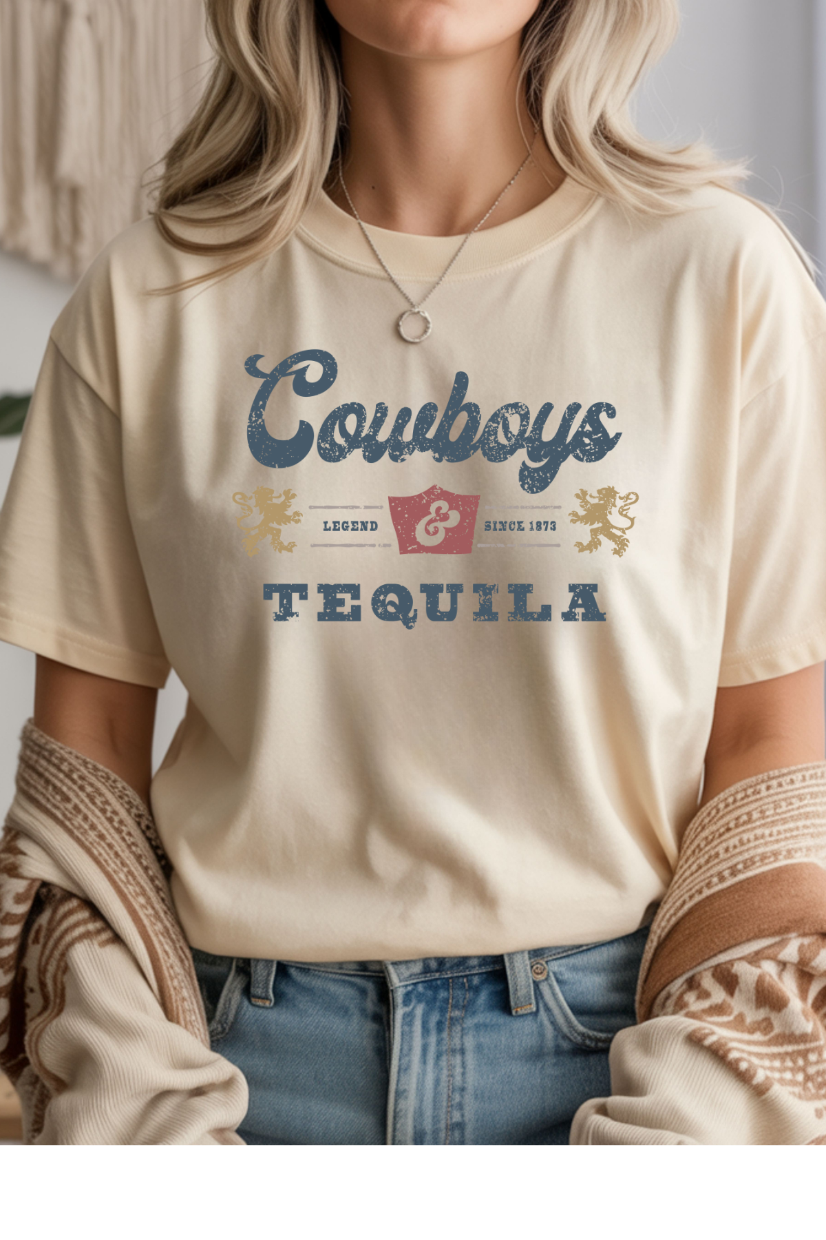 Cowboys & Tequila Graphic Tee