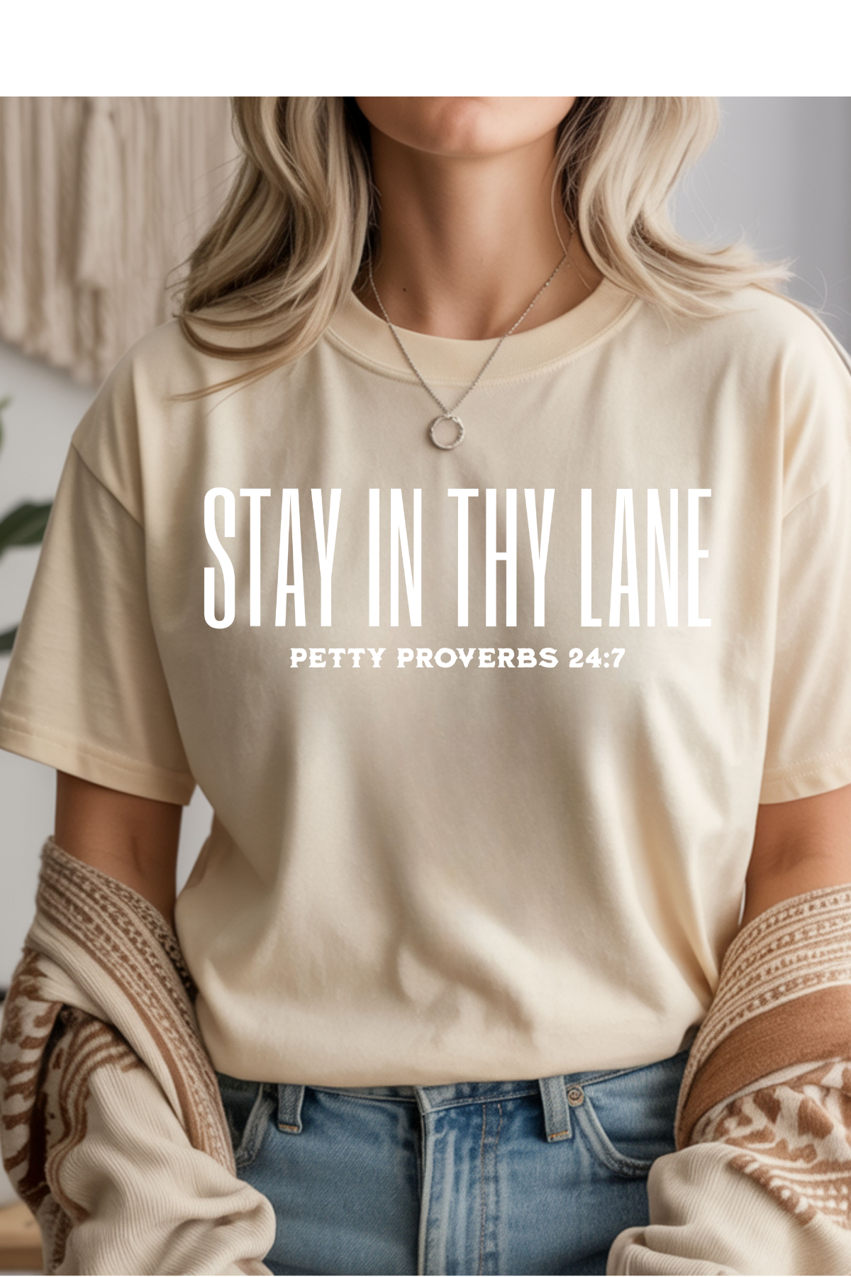 Stay In Thy Lane Graphic Tee