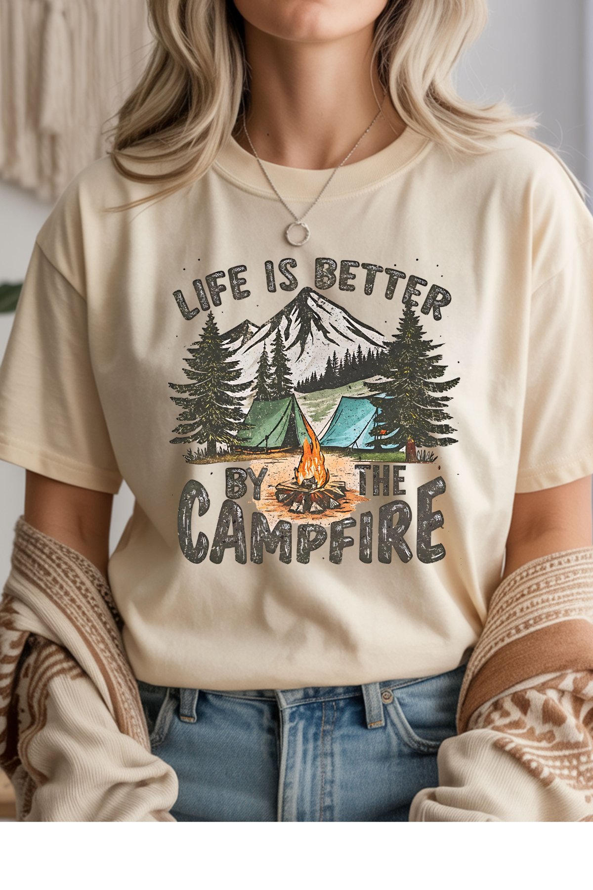 By The Campfire Graphic Tee