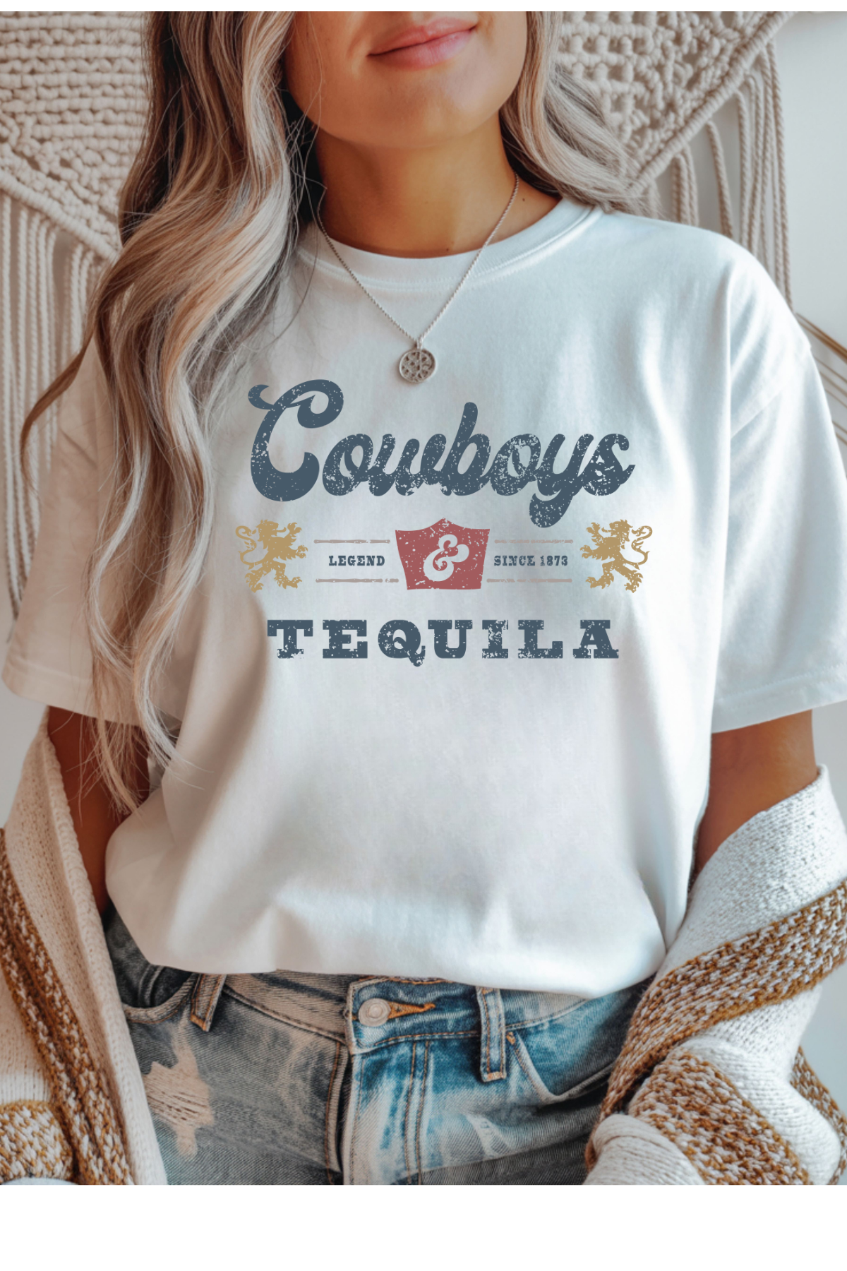 Cowboys & Tequila Graphic Tee