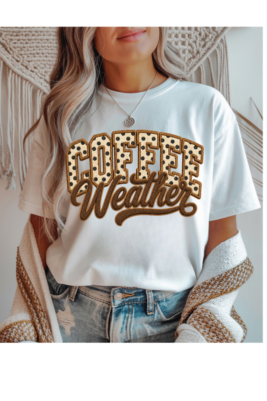 Coffee Weather Graphic Tee